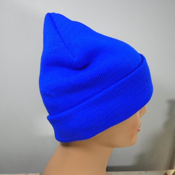 Carhartt Knit Cap Beanie Hat Blue - Picture 4 of 4